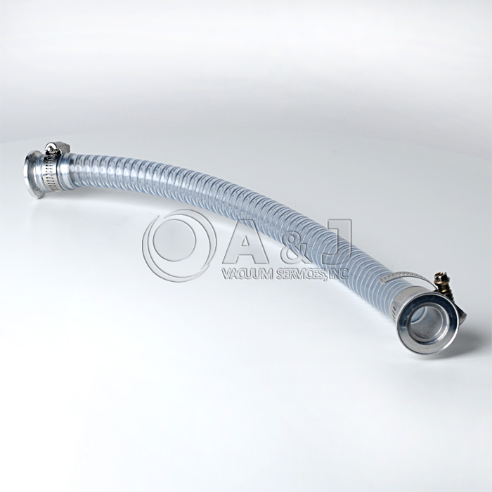 PVC Tubing with KF (QF) Flanges