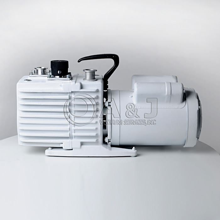 Leybold D8A Dual Stage Rotary Vane Vacuum Pump, Hydrocarbon Oil, Elite Z, 115/220 VAC, 898020, R