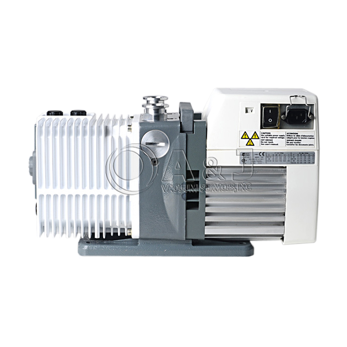 Alcatel Adixen 2005 SD Pascal Dual Stage Rotary Vane Vacuum Pump, Hydrocarbon Oil, Elite Z, R