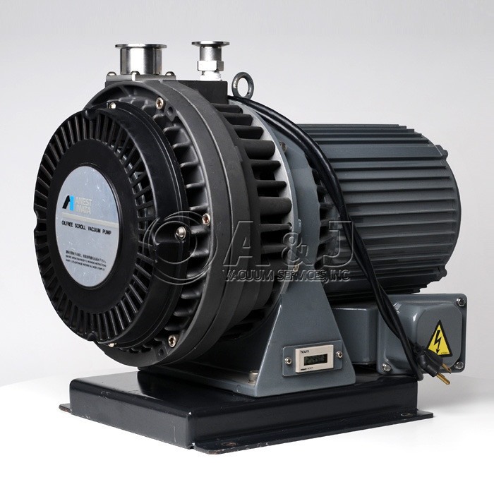 New Anest Iwata ISP 500C Scroll Vacuum Pump, ISP500CTV, 3-phase, 200/208/230/380/400/415/460V, 50/60Hz, Vertical, N