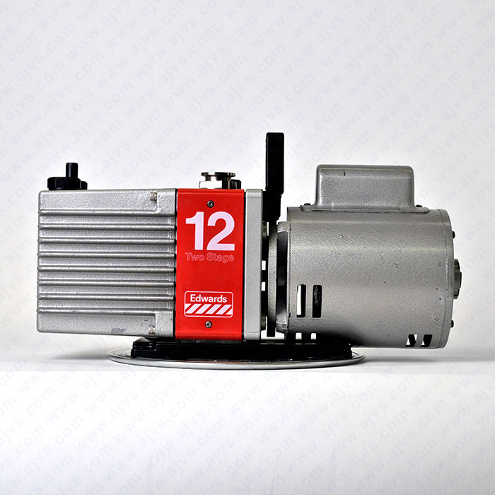Edwards E2M12 Vacuum Pump, Rotary Vane Pump, Hydrocarbon Oil, Elite Z, 220V R