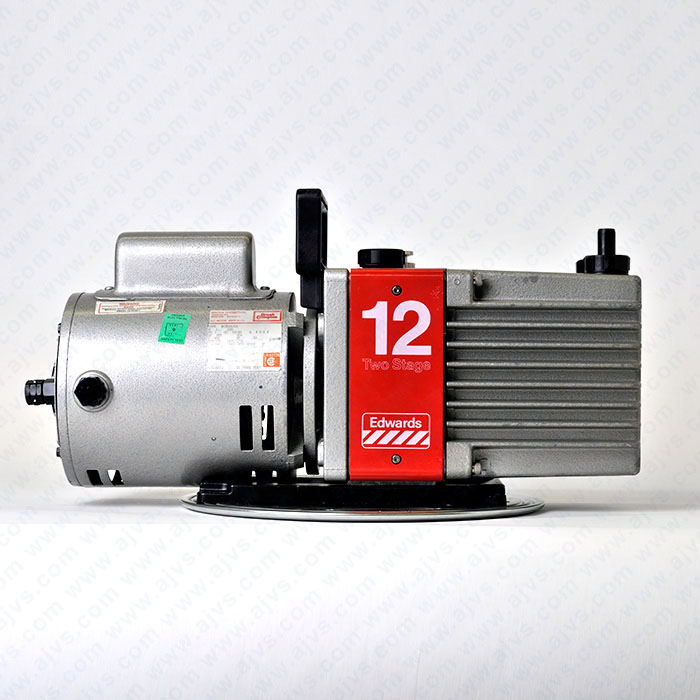 Edwards E2M12 Vacuum Pump, Rotary Vane Pump, Hydrocarbon Oil, Elite Z, 220V R