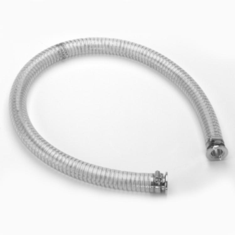 Pfeiffer PVC hose complete, 1000 mm, DN 25 ISO-KF, PF151310T