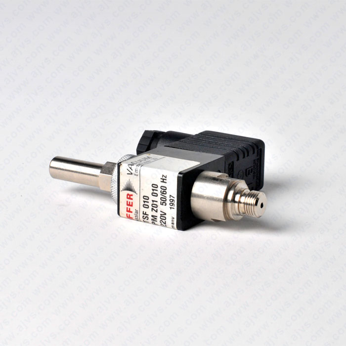 Pfeiffer Vacuum TSF 010 Automatic Vent Valve, G 1/8�, 220 V 50-60 Hz