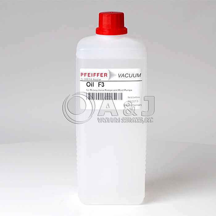 Pfeiffer Vacuum F3 Turbo Pump Oil, PFPE Fomblin Oil, .05 Liters, PM006336T, N