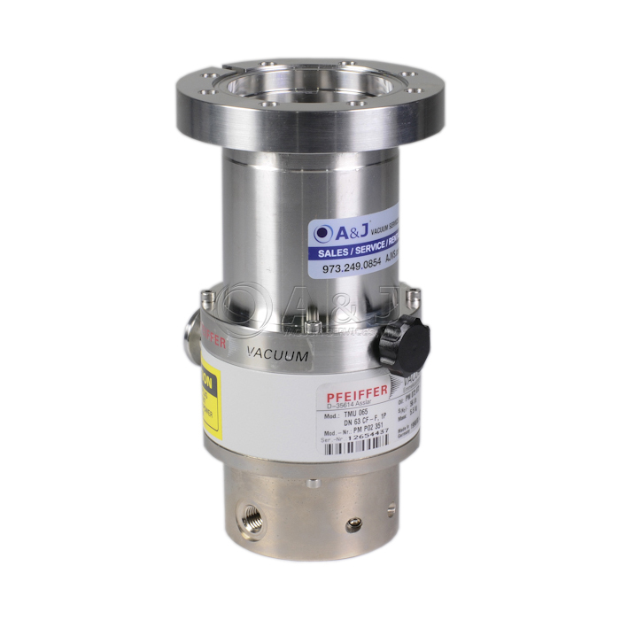 Pfeiffer Vacuum TMU 065 PMP02351 Turbo Pump, DN63CF, 8 Pin Connector, R