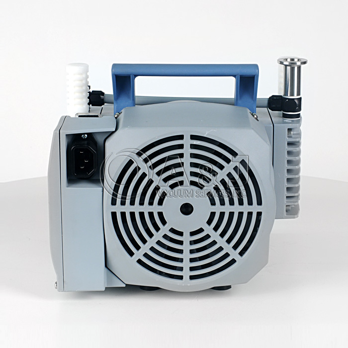 Vacuubrand ME 4 NT Diaphragm Dry Vacuum Pump, Ultimate Pressure 70 mbar, Pumping Speed 2.4 cfm