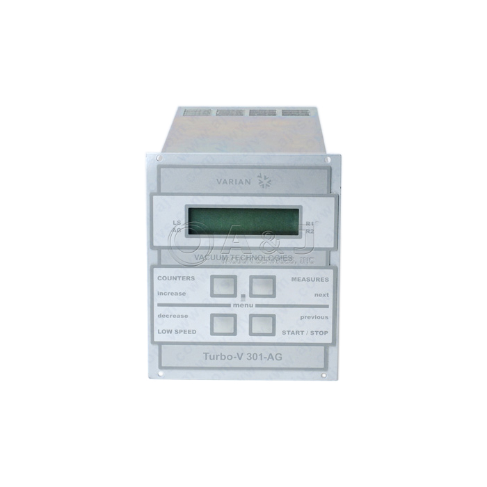 Varian Agilent Turbo V 301-AG Turbo Pump Rack Controller, 100-240VAC + RS232/485, 9698992, N