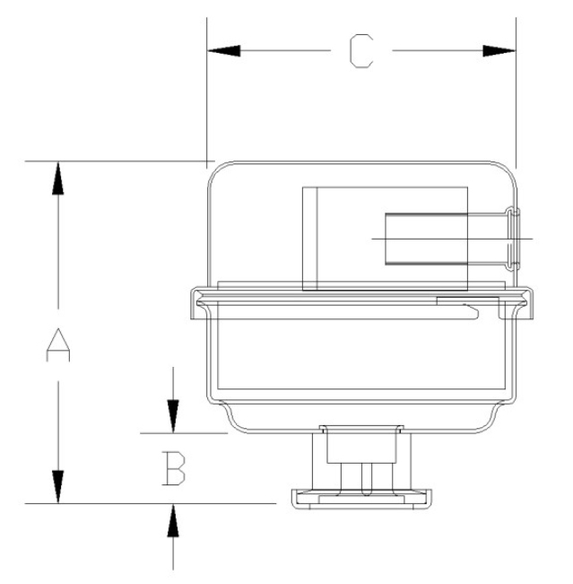 AJVS EFS Silencer Dimensions, EFS-07-NW16/1