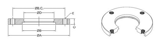 ISO_Bored_Bolted_Flange_Tap_Dimensions