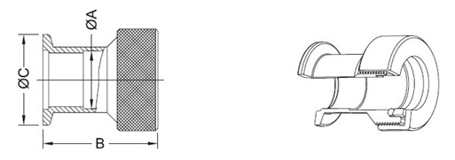 KF_Quick_Disconnect_Adaptor_Dimensions