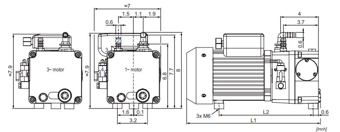 Becker O 5.6, Dimensions