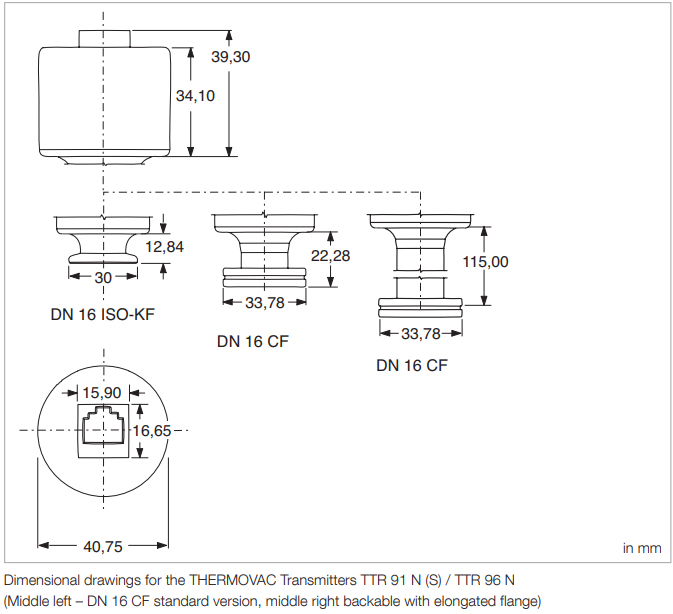 Leybold TTR 91N Thermovac, DN 16 CF, 230036V02