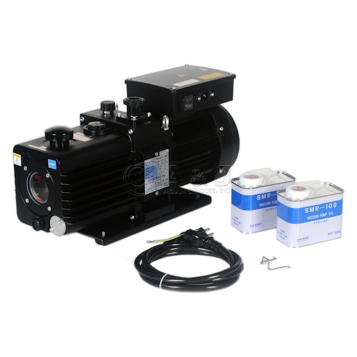 Ulvac GLD040 Vacuum Pump, Rotary Vane, DN 25 KF, 100120 V, 200240 V, 50/60 Hz, 1041967