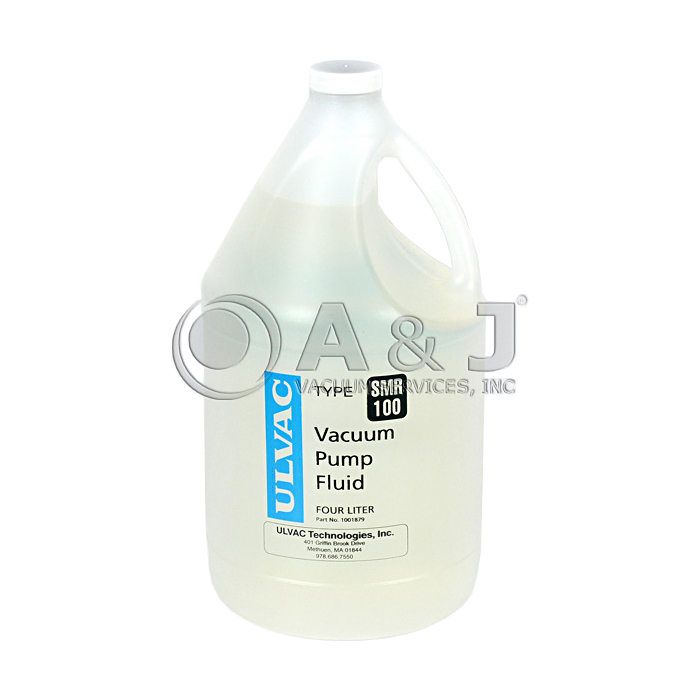 Ulvac SMR100 Rotary Vane Vacuum Pump Oil, 4 Liters, 1001879, Ulvac