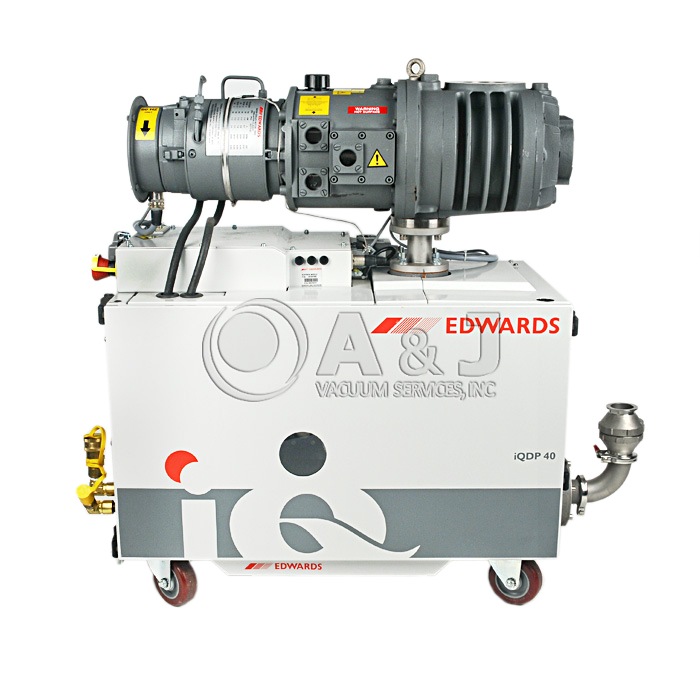 Edwards iQDP 80 Dry Vacuum Pump With QMB 250 Vacuum Booster