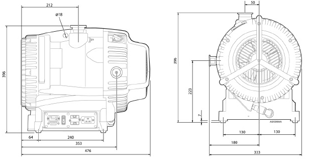 Edwards XDS46i Dimensions, a73101983