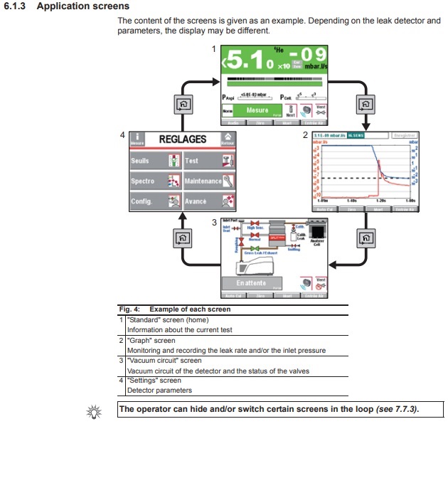 Pfeiffer ASM 390 Application Screen, CSGB01G2MM9A