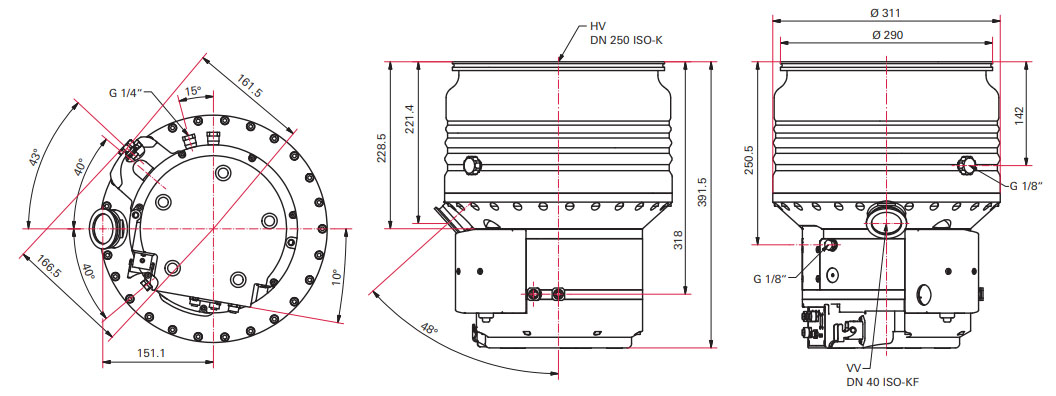 Pfeiffer HiPace 2300 with TC1200, PMP03920