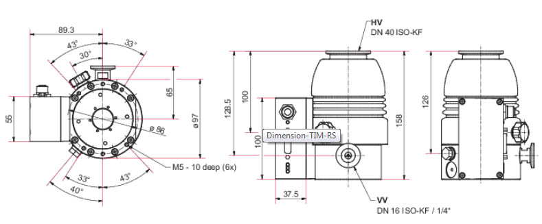 Pfeiffer Vacuum HiPace 80, PMP03942