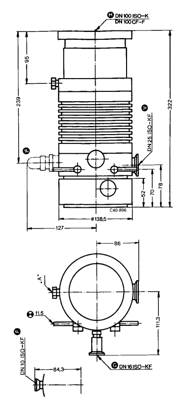 Pfeiffer TPH - 180, PMP01573