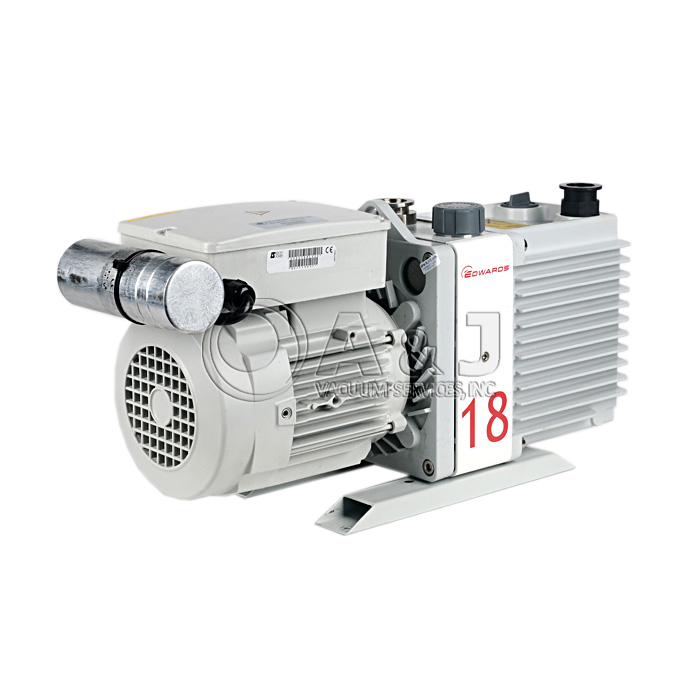 Edwards E2M18 Dual Stage Rotary Vane Pump, Three Phase, 200-230/380-415 V,  50 Hz or 200-230/460 V, 60 Hz, A36310940