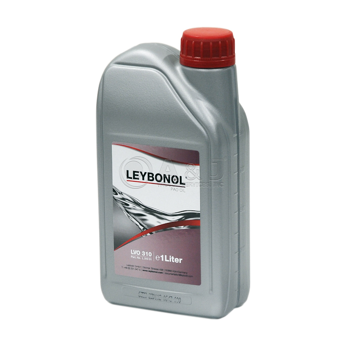 LEYBOLD LEYBONOL LVO 310 OIL, Leybold Synthetic Oil, L31001, LVO310, is  also known as Oerlikon LVO310 oil, 1 Liter