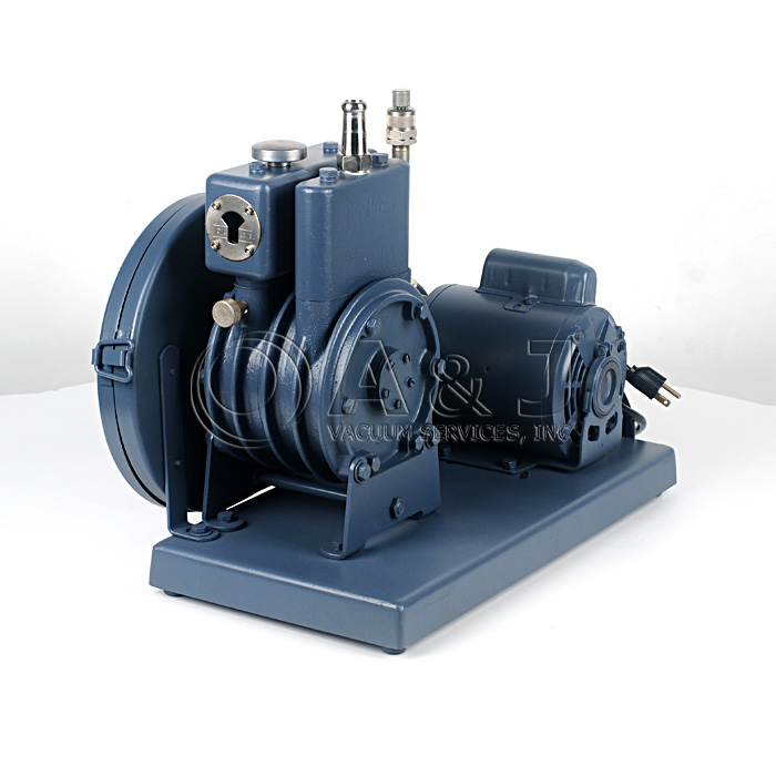 Fully Refurbished 1405 DUOSEAL Rotary Vane Vacuum Pump, 115/230V, 60 Single Phase